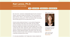 Desktop Screenshot of karilenox.com