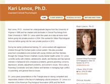 Tablet Screenshot of karilenox.com